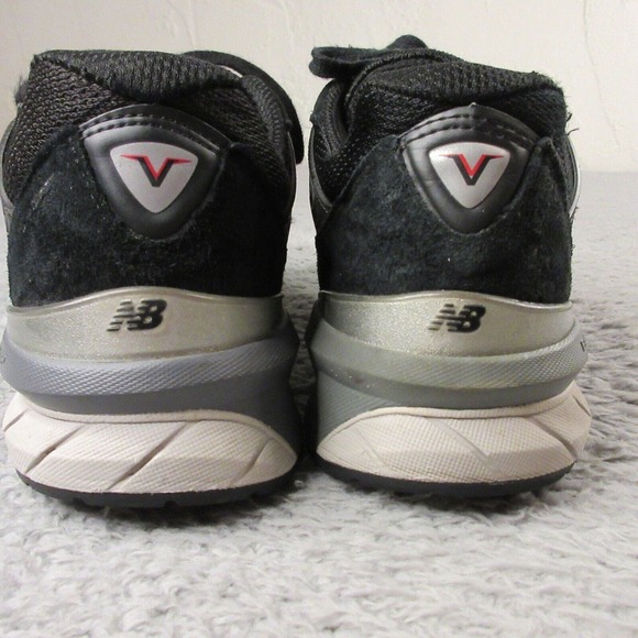 New Balance Womens 990v5 Sneaker Shoes size 9.5 B Black Suede w990bk5 - Picture 5 of 12